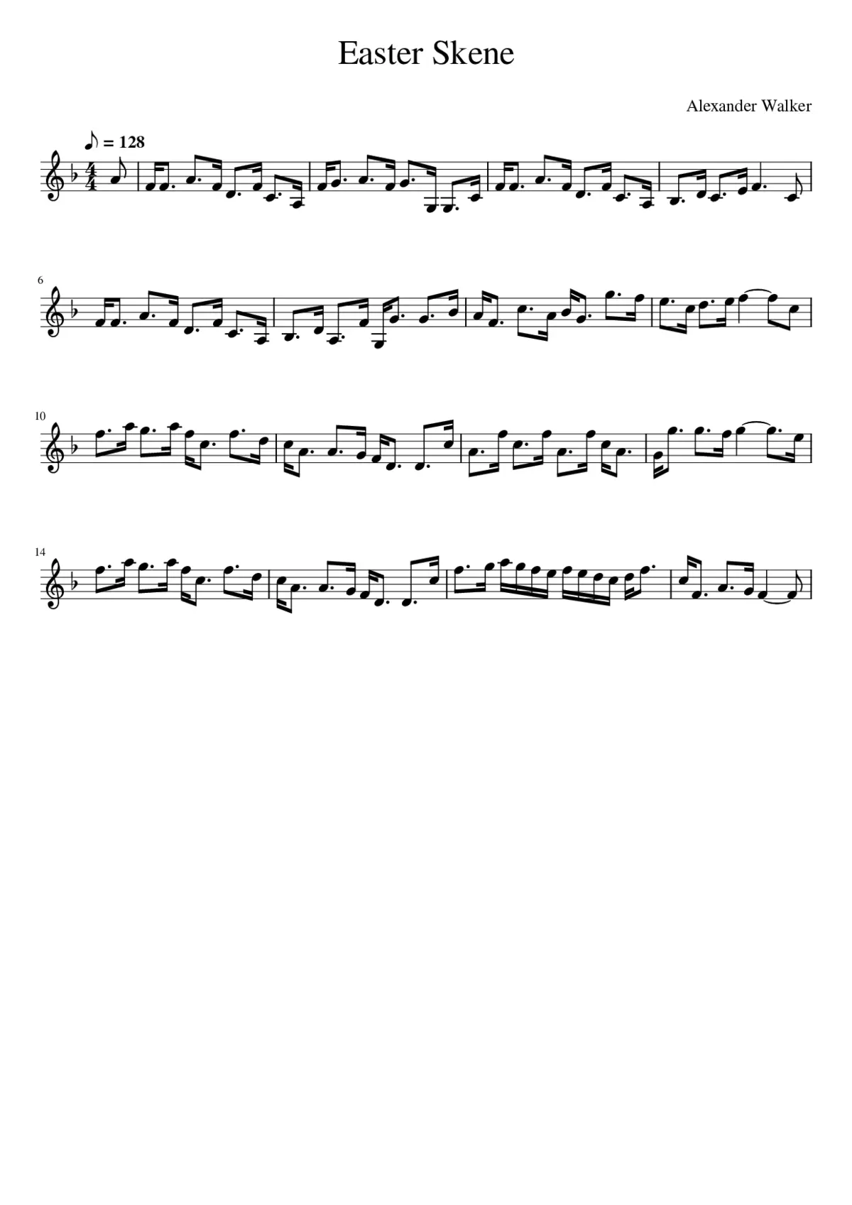 Easter Skene - Page 1