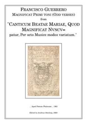 Magnificat primi toni (odd verses)