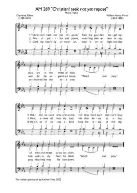 Christian, seek not yet repose