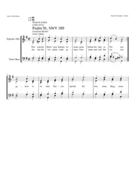 Wer sich des Höchsten Schirm vertraut SWV 189