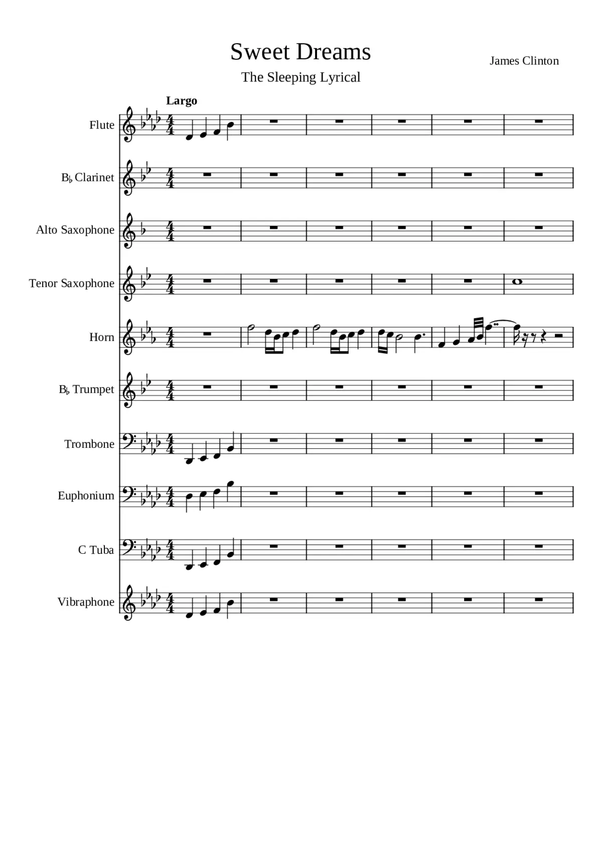 Sweet Dreams (Are Made of This) - Page 1