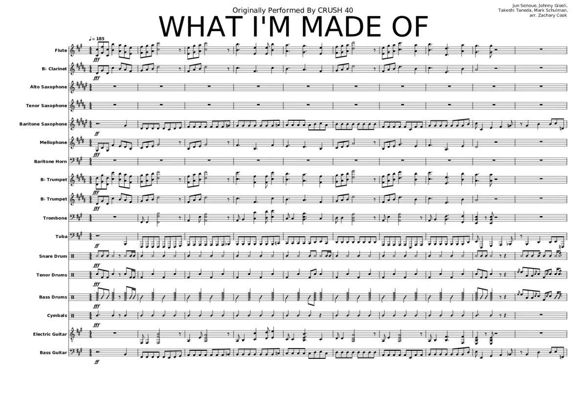 What I'm Made Of... - Page 1