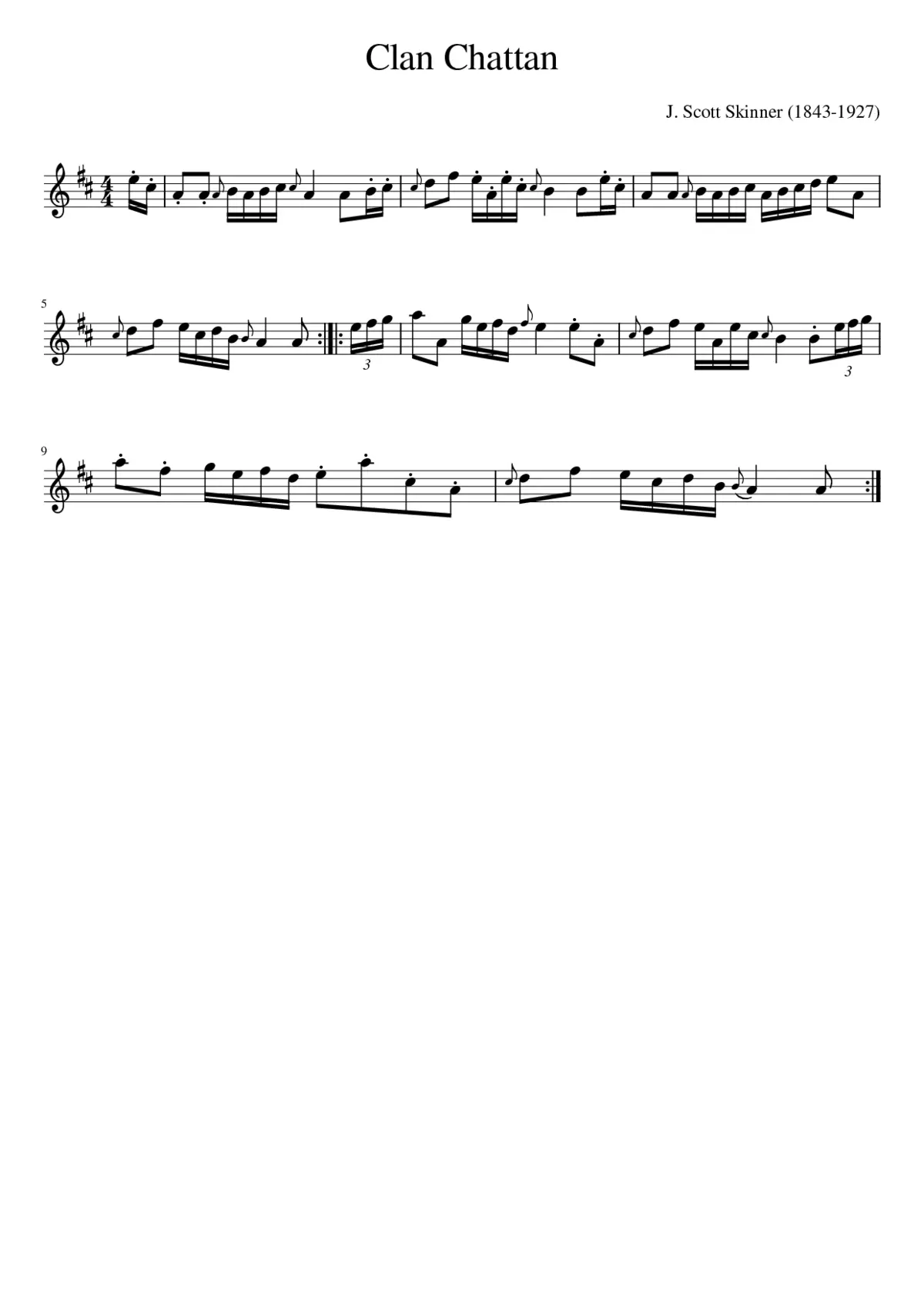 Clan Chattan - Page 1