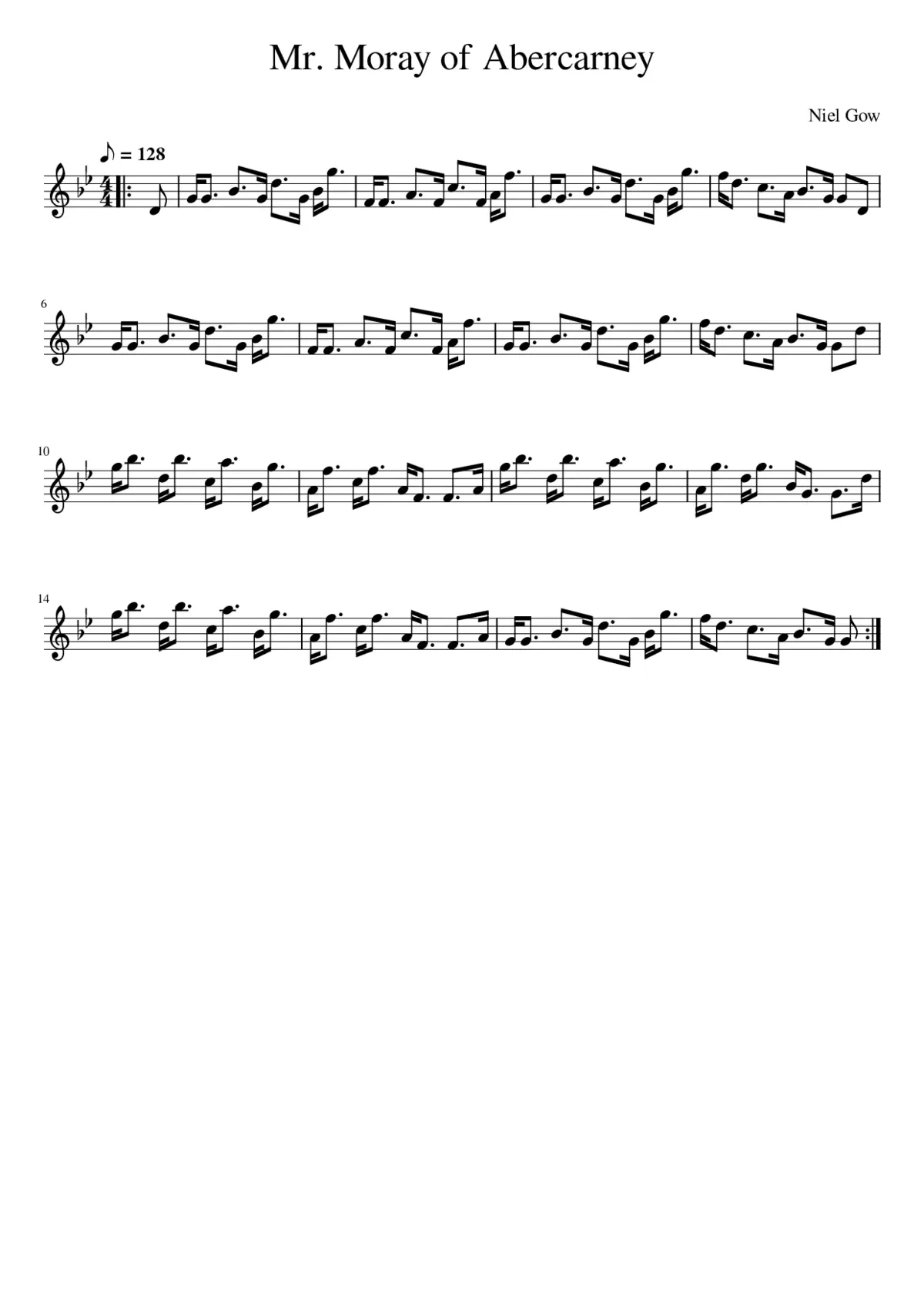 Mr. Moray of Abercarney - Page 1