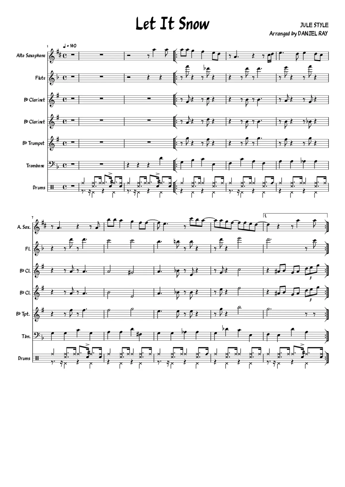 let it snow let it snow let it snow - Page 1