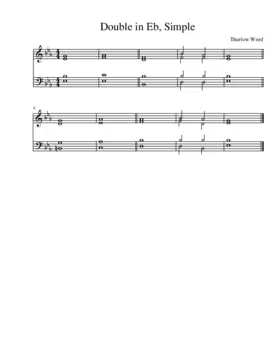 Simplified Double in Eb