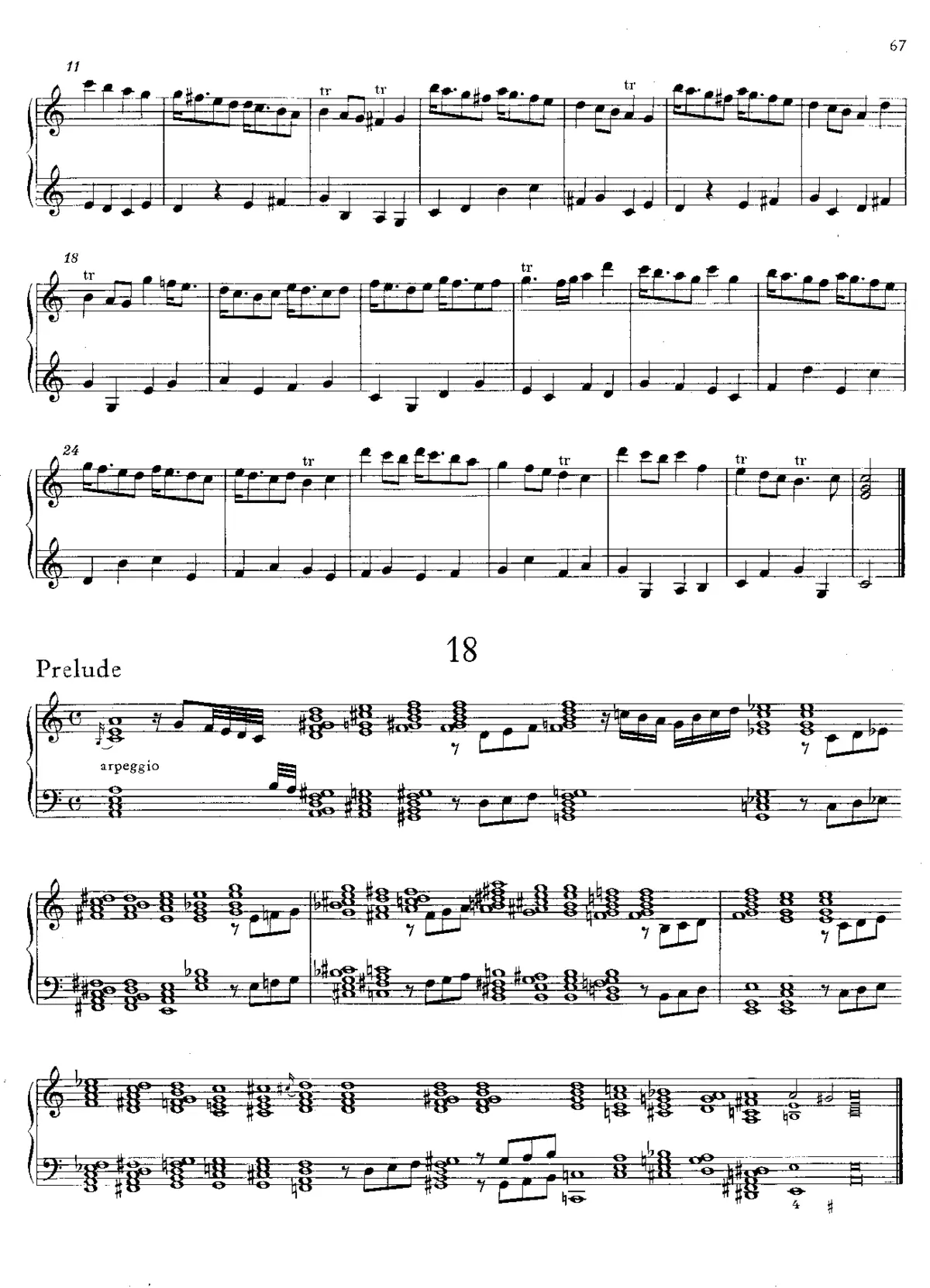 Prelude, HWV 575 - Page 1