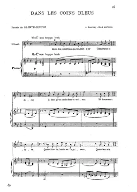 Dans les coins bleus