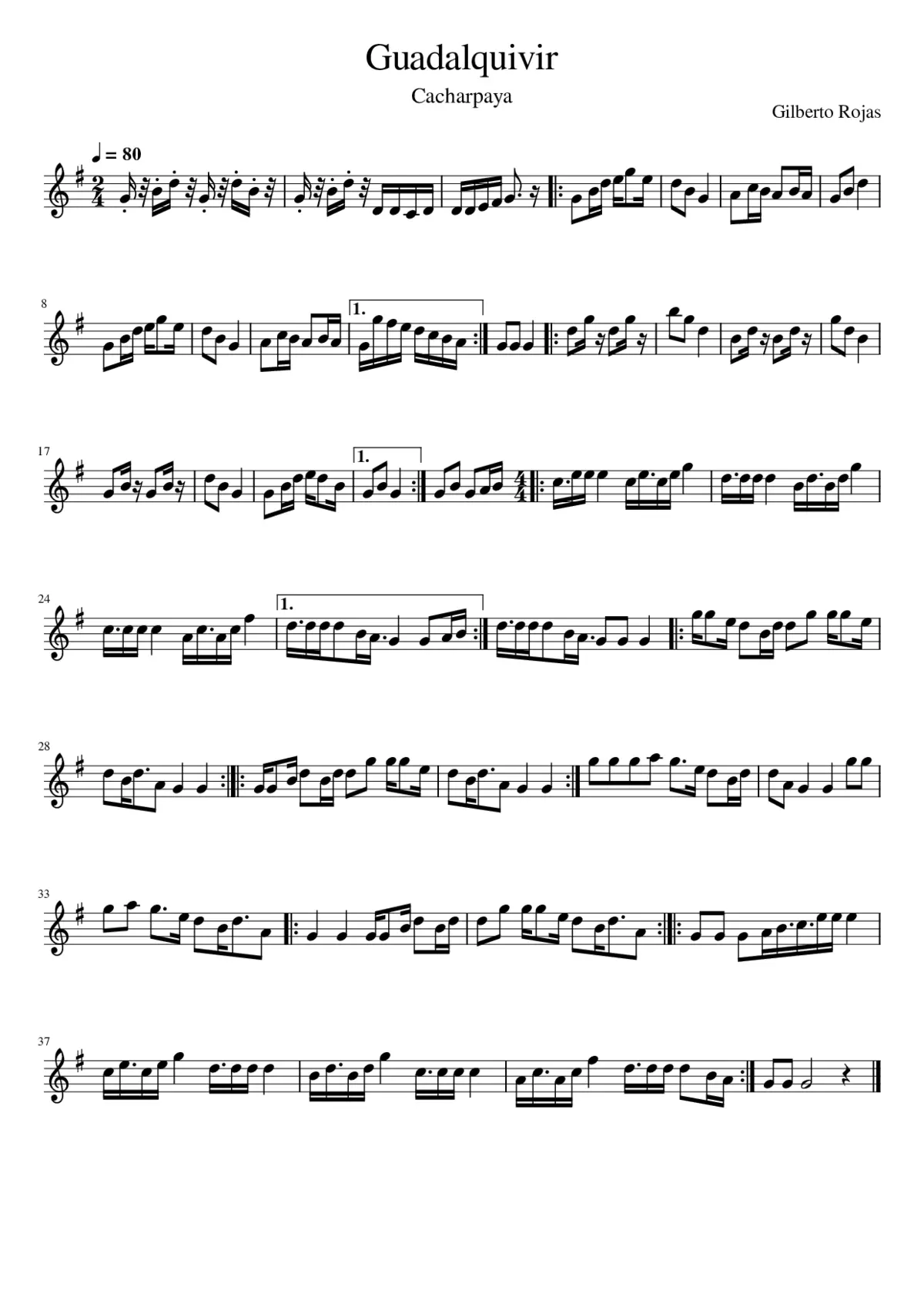 Guadalquivir - Page 1