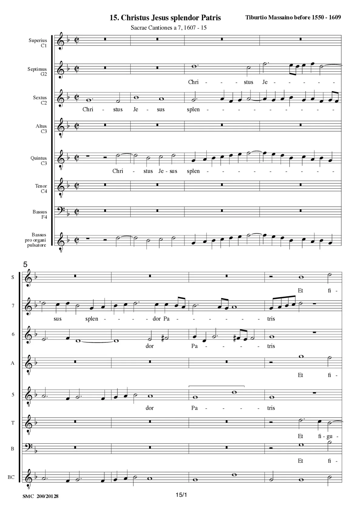 Christus Jesus splendor Patris - Page 1