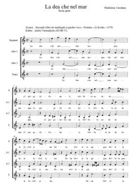 La dea che nel mar nacque