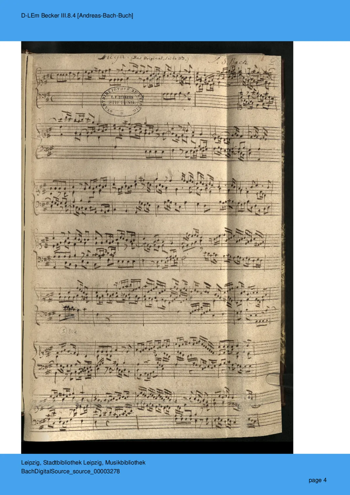 Fugue - Page 1