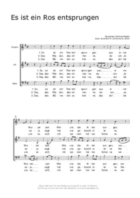 Es ist ein Ros entsprungen