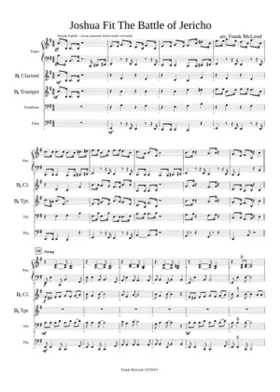 joshua fit the battle of jericho