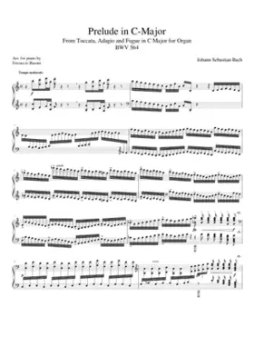 Toccata Adagio and Fugue in C major BWV 564