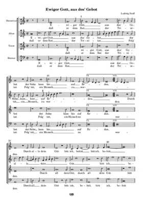 Ewiger Gott, aus des Gebot