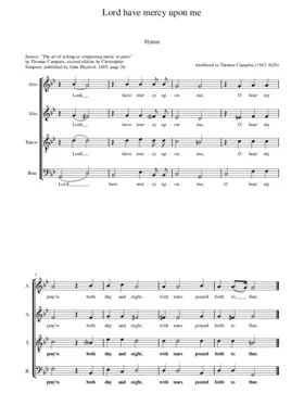 Lord have mercy upon me