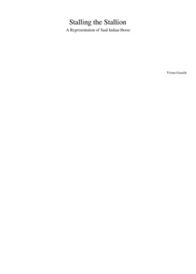 Stalling the Stallion