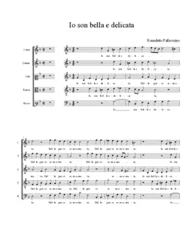 Io son bella e delicata