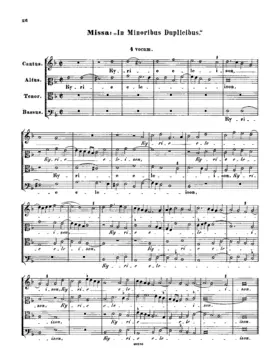 Missa in minoribus duplicibus