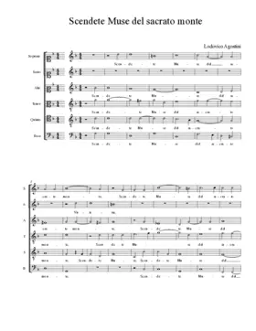 Scendete Muse del sacrato monte,