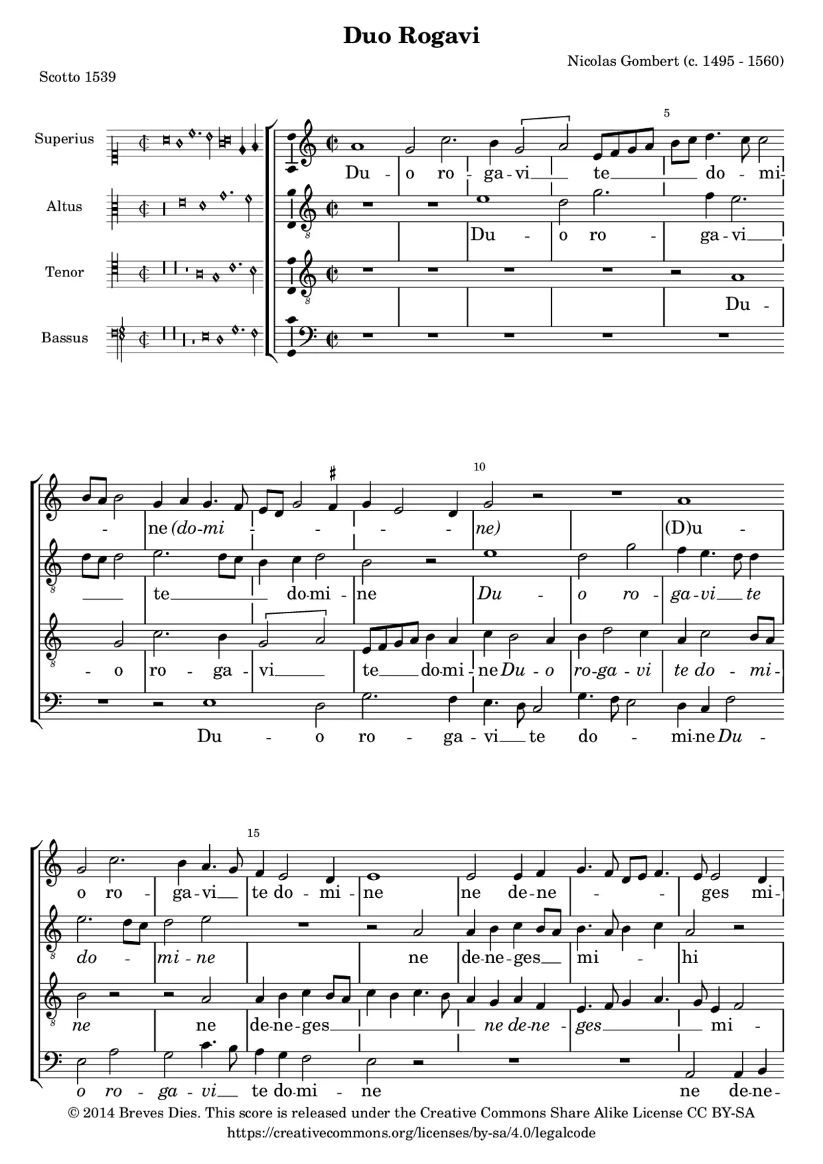 Duo rogavi - Page 1