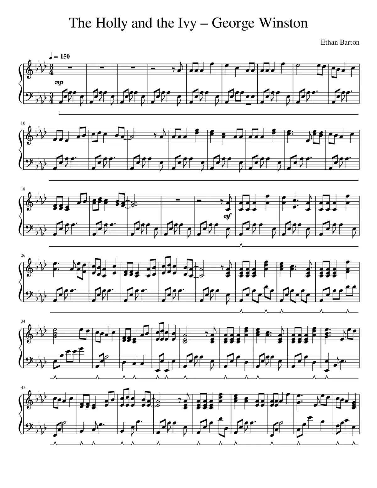 the holly and the ivy - Page 1