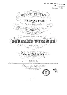 12 Pieces instructives