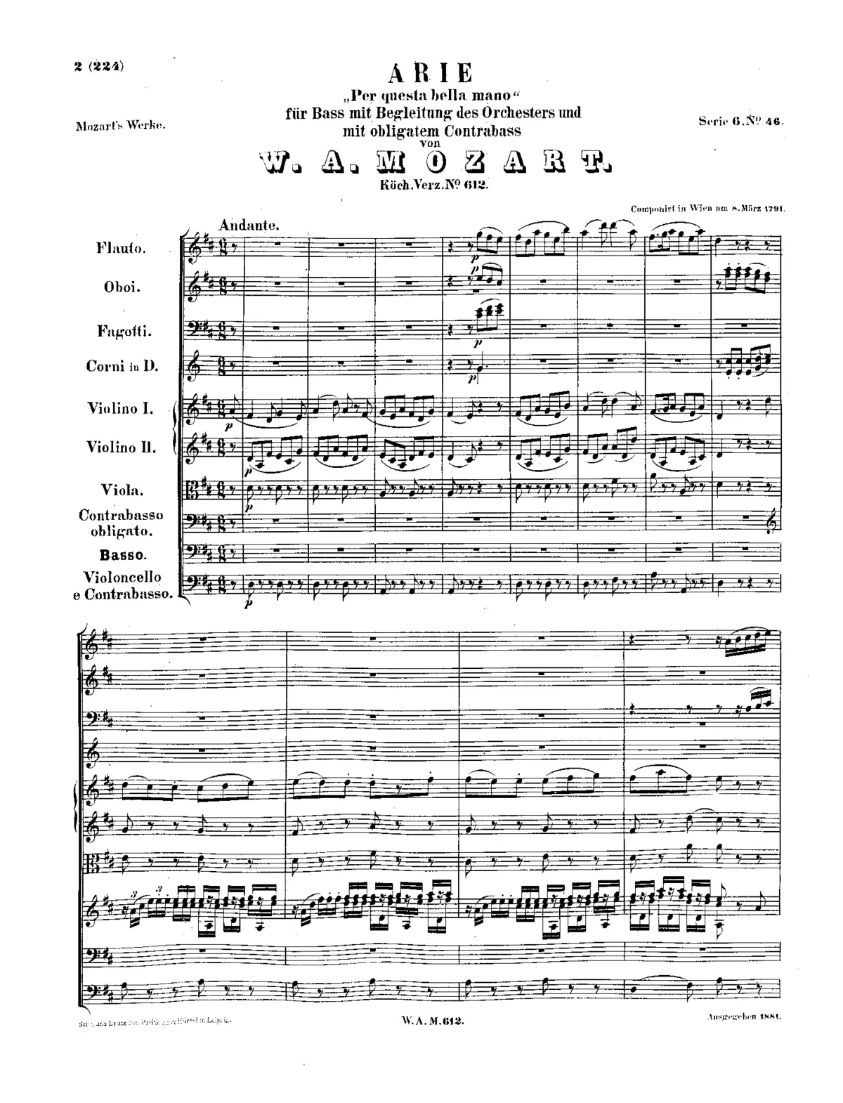 Per questa bella mano - Page 1