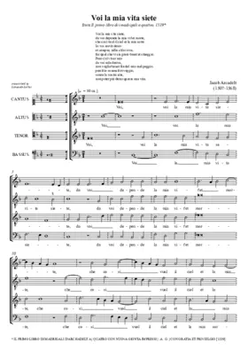 Voi la mia vita siete