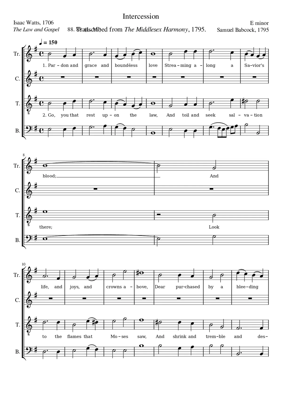 Intercession - Page 1