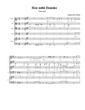 Heu mihi Domine (prima pars)