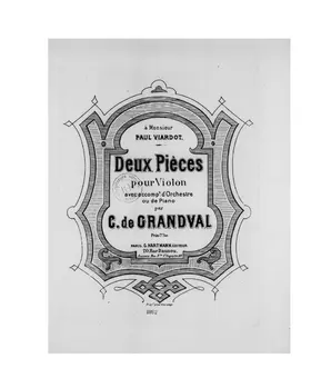 2 Pieces for Violin and Piano