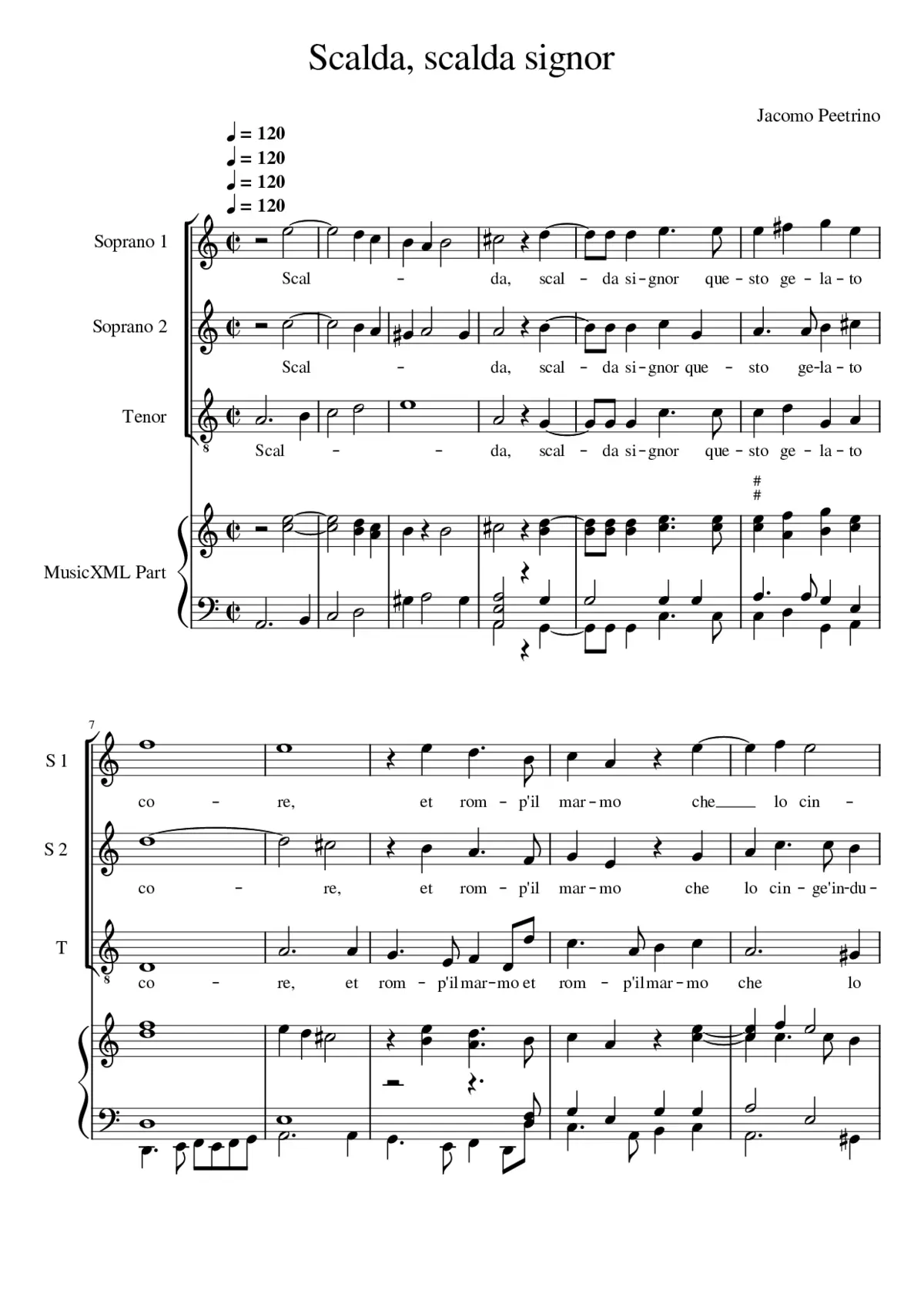 Scalda scalda Signore - Page 1