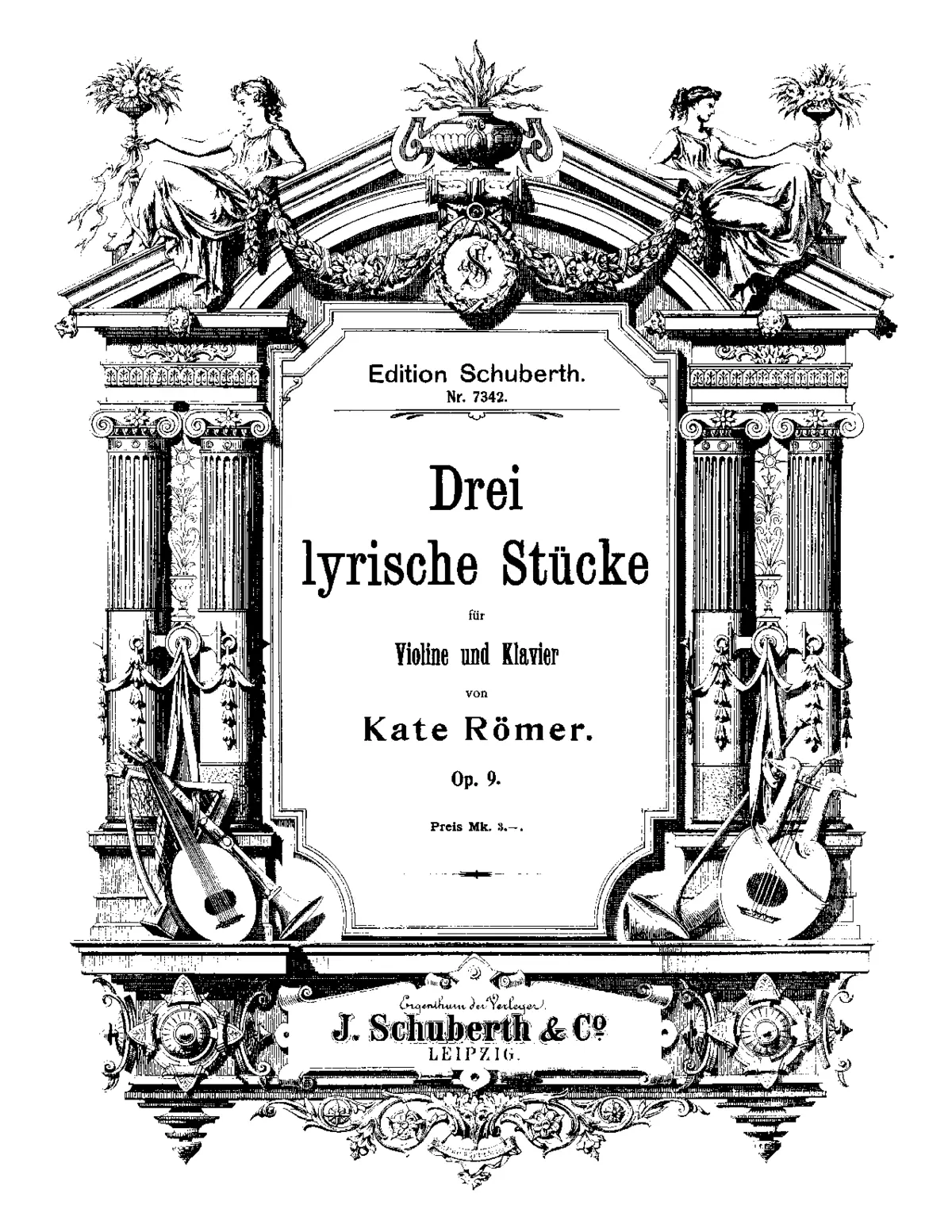 3 Lyrische Stücke - Page 1