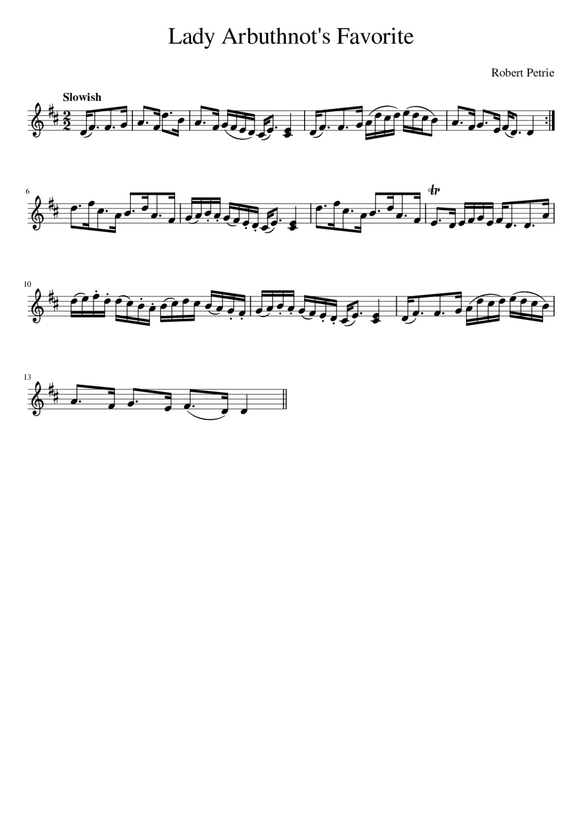 Lady Arbuthnot's Favorite - Page 1