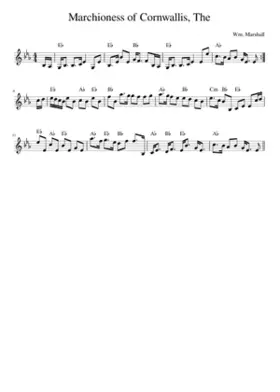 The Marchioness of Cornwallis