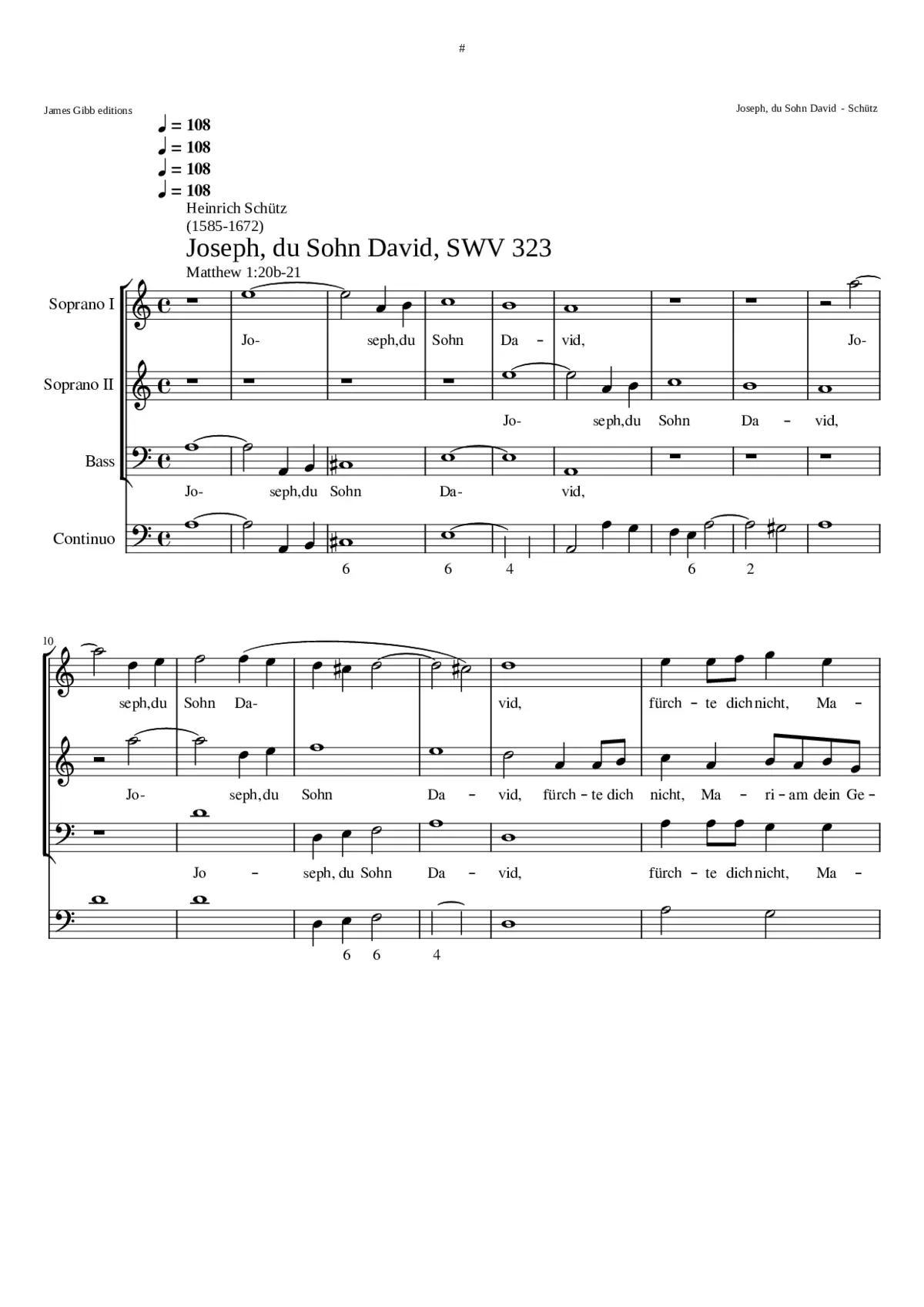 Joseph du Sohn David SWV 323 - Page 1