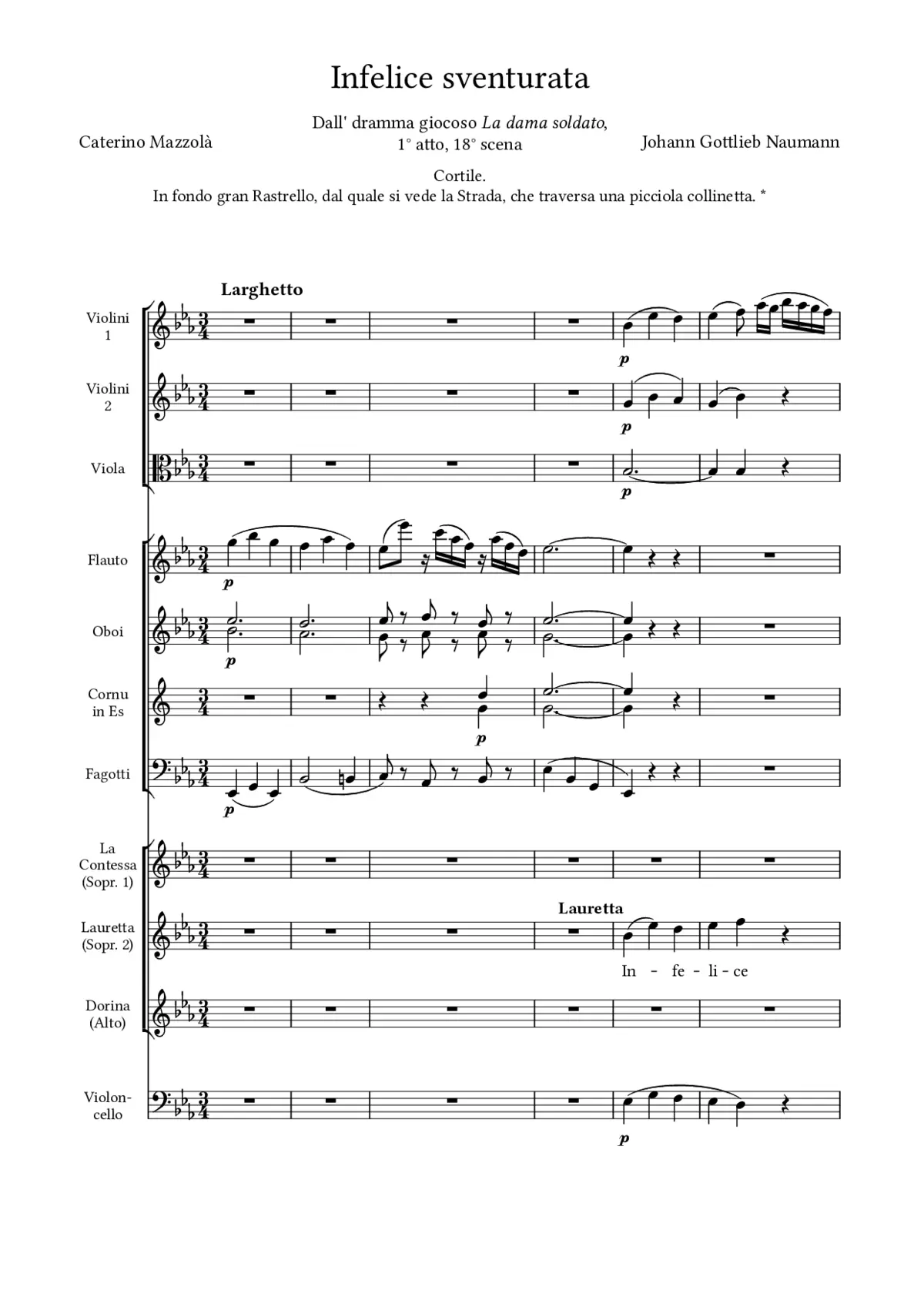 Infelice sventurata - Page 1