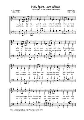 Holy Spirit, Lord of love