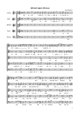 Advenit ignis divinus