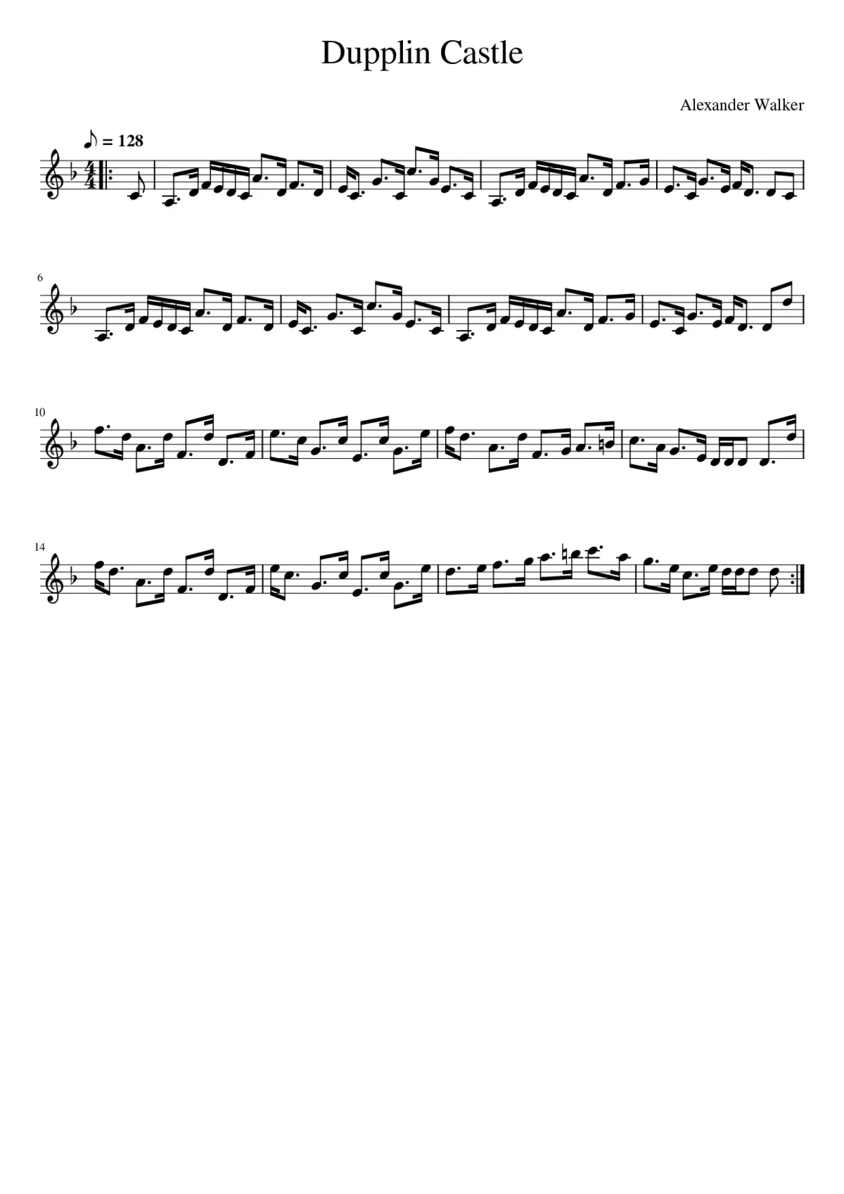 Dupplin Castle - Page 1