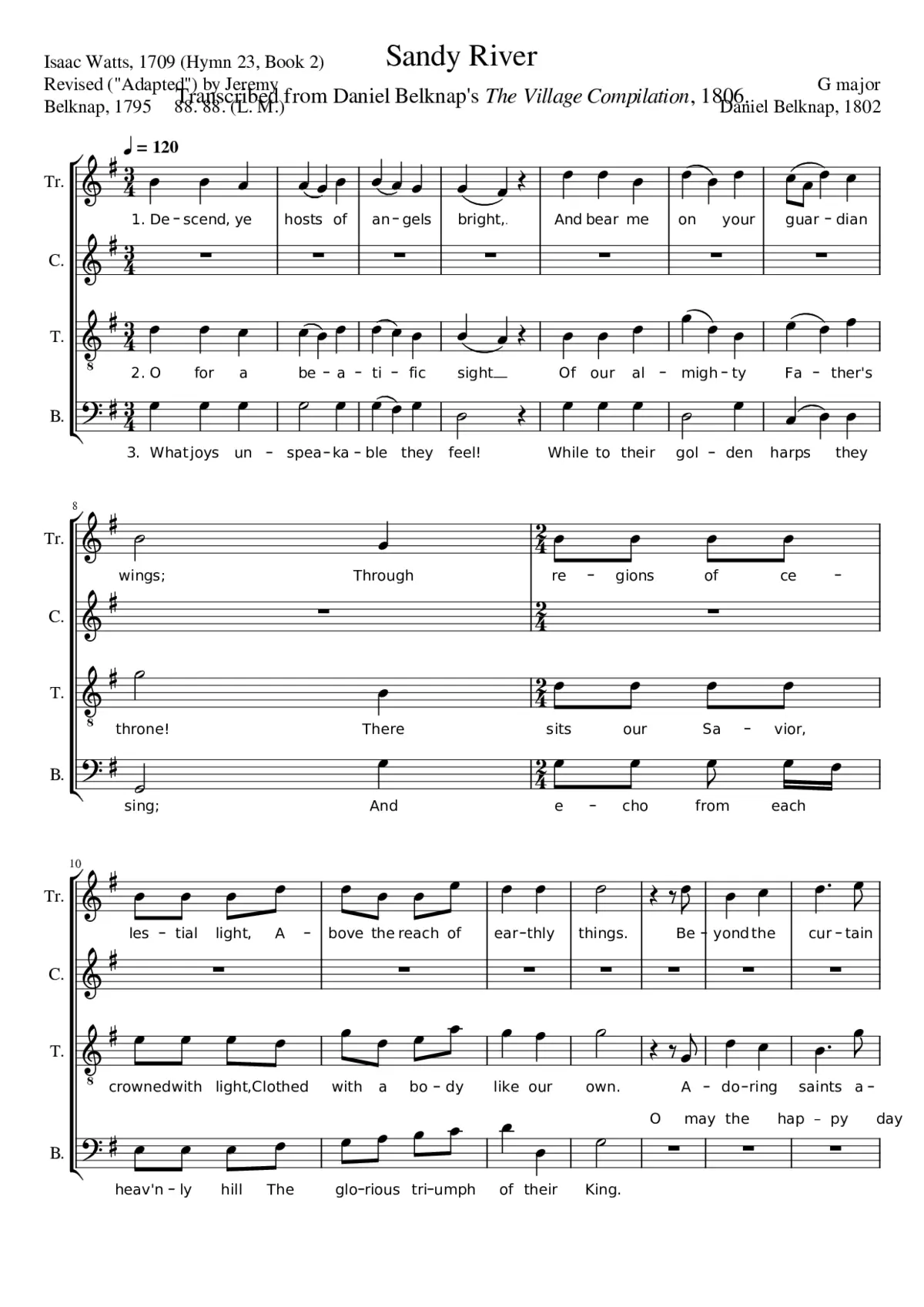 Sandy River - Page 1