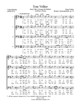 Jung Volker (Gesang der Räuber)