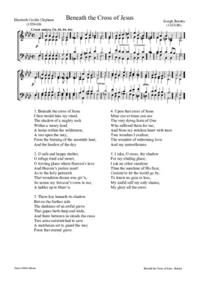 Beneath the Cross of Jesus