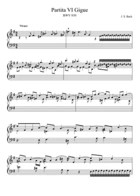 Partita in E minor BWV 830