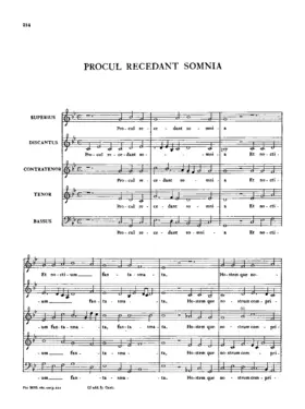 Procul recedant somnia