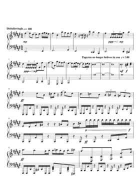 undertale disbelief - papyrus genocide theme