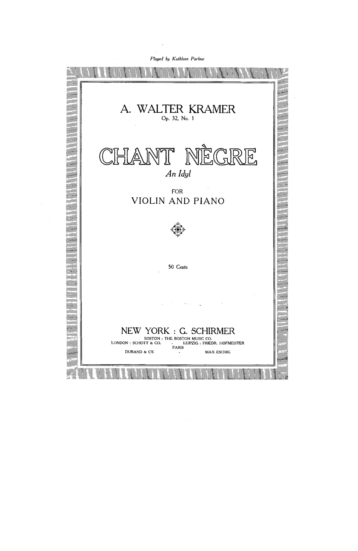 3 Pieces for Violin and Piano - Page 1
