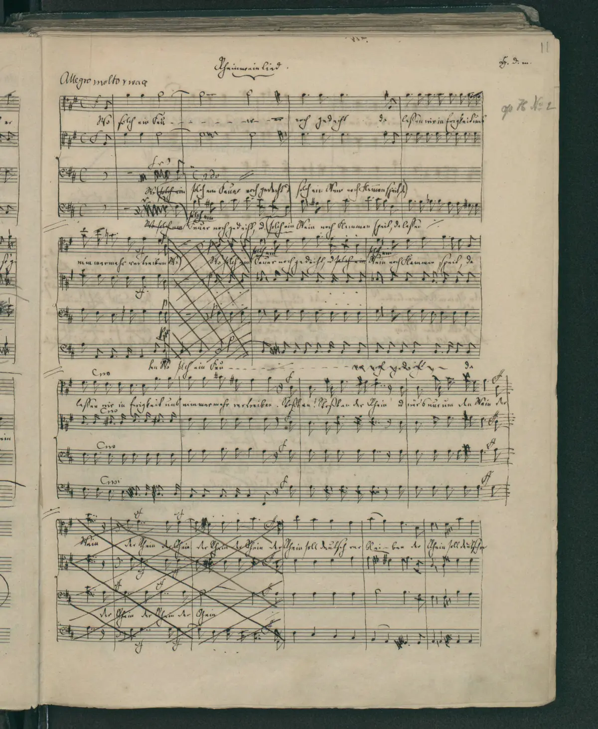 4 Lieder - Page 1